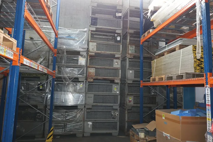 6 x Gitterbox ohne Inhalt